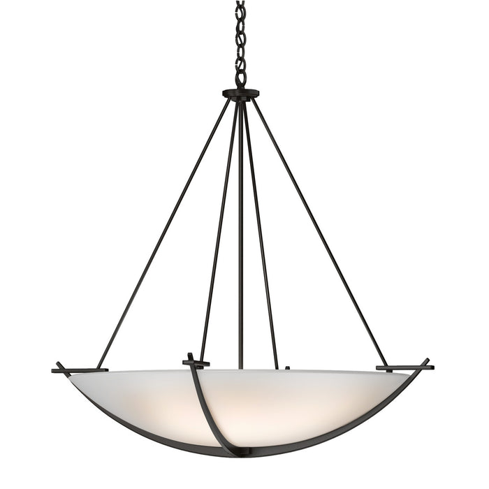 Compass Large Scale Pendant in Oil Rubbed Bronze - 194531-SKT-14-GG0170 by Hubbardton Forge