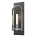 Triomphe 1-Light Sconce in Natural Iron with Sterling Accent - 201070-SKT-20-85-FD0462 by Hubbardton Forge