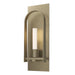 Triomphe 1-Light Sconce in Soft Gold with Soft Gold Accent - 201070-SKT-84-84-FD0462 by Hubbardton Forge