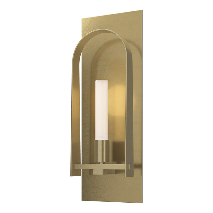 Triomphe 1-Light Sconce in Modern Brass with Modern Brass Accent - 201070-SKT-86-86-FD0462 by Hubbardton Forge