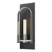 Triomphe 1-Light Sconce in Ink with Sterling Accent - 201070-SKT-89-85-FD0462 by Hubbardton Forge