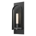 Triomphe 1-Light Sconce in Ink with Ink Accent - 201070-SKT-89-89-FD0462 by Hubbardton Forge