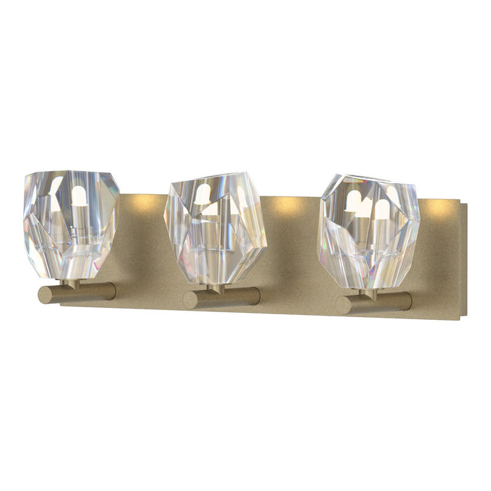 Gatsby 3-Light Bath Sconce in Soft Gold - 201322-SKT-84-CR by Hubbardton Forge