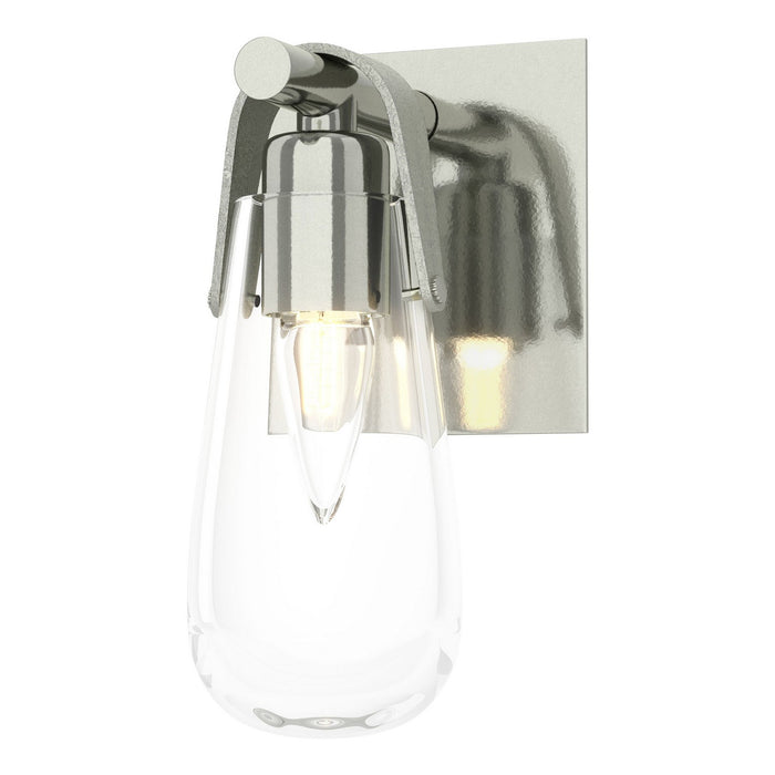 Eos 1-Light Bath Sconce in Sterling - 201330-SKT-85-ZM0718 by Hubbardton Forge