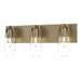 Eos 3-Light Bath Sconce in Soft Gold - 201332-SKT-84-ZM0718 by Hubbardton Forge