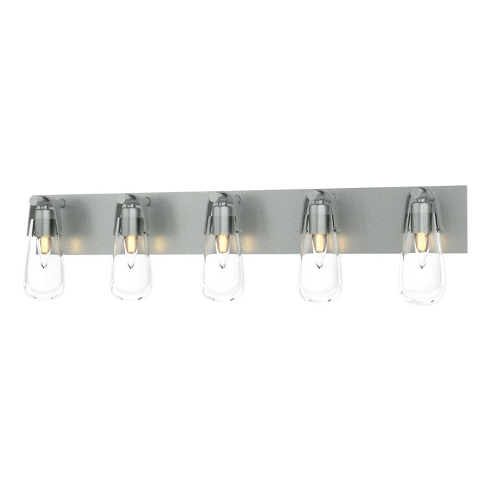 Eos 5-Light Bath Sconce in Vintage Platinum - 201333-SKT-82-ZM0718 by Hubbardton Forge