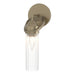 Bow 1-Light Bath Sconce in Soft Gold - 201344-SKT-84-ZM0634 by Hubbardton Forge