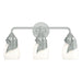 Lapas 3-Light Bath Sconce in Vintage Platinum - 201352-SKT-82-GG0330 by Hubbardton Forge