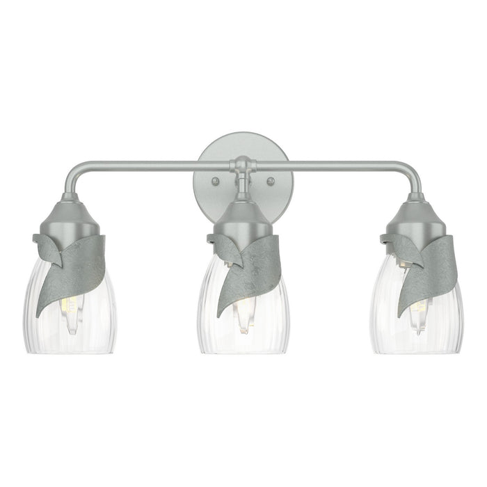 Lapas 3-Light Bath Sconce in Vintage Platinum - 201352-SKT-82-LL0330 by Hubbardton Forge