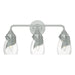 Lapas 3-Light Bath Sconce in Vintage Platinum - 201352-SKT-82-LL0330 by Hubbardton Forge