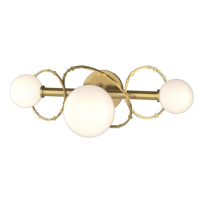 Olympus 3-Light Bath Sconce in Modern Brass - 201360-SKT-86-GG0712 by Hubbardton Forge