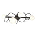 Olympus 4-Light Bath Sconce in Oil Rubbed Bronze - 201361-SKT-14-GG0712 by Hubbardton Forge