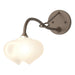 Ume 1-Light Long-Arm Sconce in Bronze - 201371-SKT-05-FD0710 by Hubbardton Forge