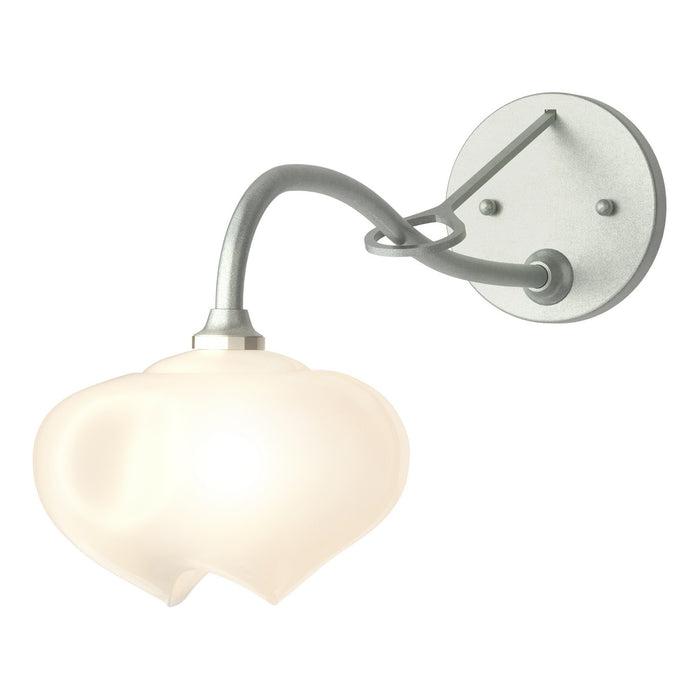 Ume 1-Light Long-Arm Sconce in Vintage Platinum - 201371-SKT-82-FD0710 by Hubbardton Forge