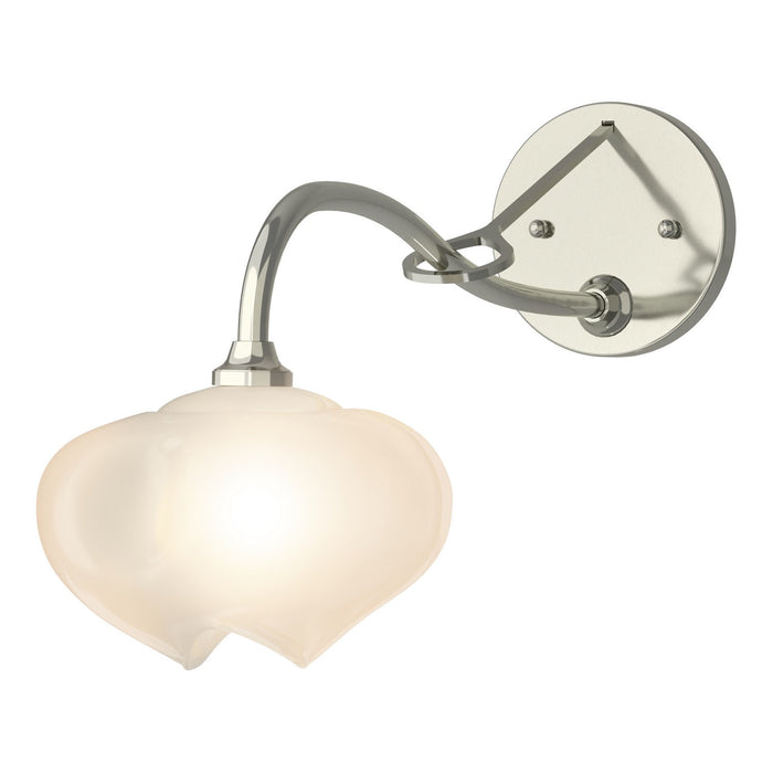 Ume 1-Light Long-Arm Sconce in Sterling - 201371-SKT-85-FD0710 by Hubbardton Forge