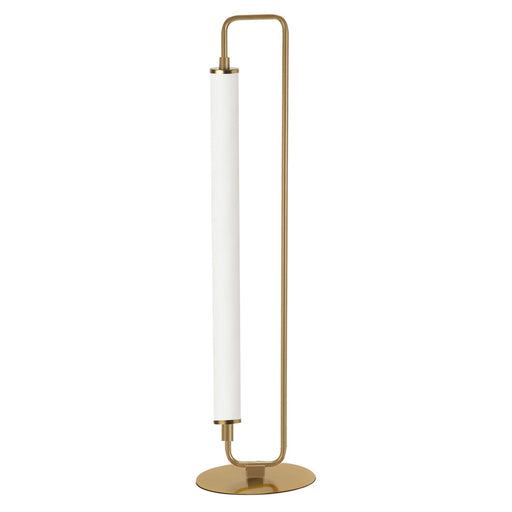 FYA-2620LEDT-AGB - Freya LED Table Lamp in Aged Brass by Dainolite