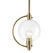 Pluto Mini Pendant in Modern Brass - 188700-SKT-MULT-86-ZM0436 by Hubbardton Forge