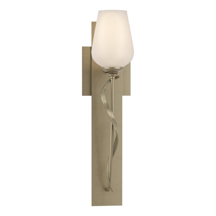 Flora Sconce in Soft Gold - 203030-SKT-84-GG0303 by Hubbardton Forge