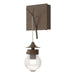 Kiwi Sconce in Bronze - 203325-SKT-05-ZM0565 by Hubbardton Forge