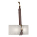 Saratoga Sconce in Black with Antique Brass Accent - 204070-SKT-10-27-LB-SE1613 by Hubbardton Forge