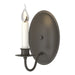 Simple Lines  Sconce in Dark Smoke - 204210-SKT-07 by Hubbardton Forge