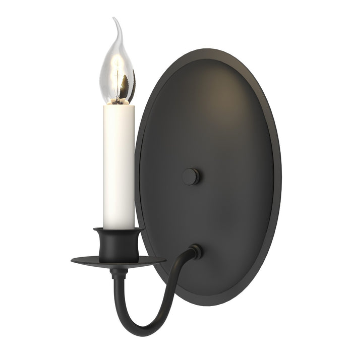 Simple Lines  Sconce in Black - 204210-SKT-10 by Hubbardton Forge