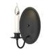 Simple Lines  Sconce in Black - 204210-SKT-10 by Hubbardton Forge