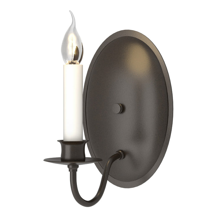 Simple Lines  Sconce in Oil Rubbed Bronze - 204210-SKT-14 by Hubbardton Forge