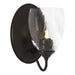 Simple Lines Sconce in Oil Rubbed Bronze - 204213-SKT-14-LL0083 by Hubbardton Forge