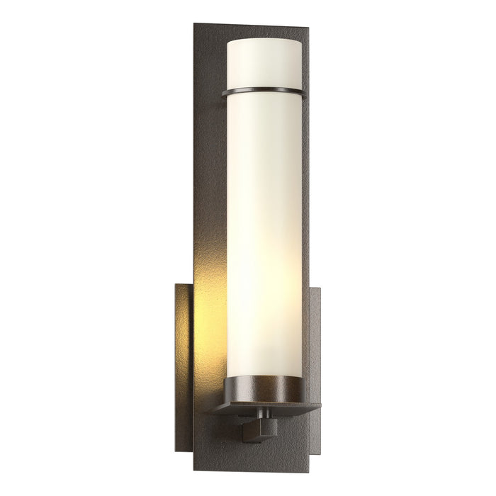 New Town Sconce in Oil Rubbed Bronze - 204260-SKT-14-GG0186 by Hubbardton Forge