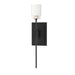 Echo Sconce in Black - 204320-SKT-10-YC0369 by Hubbardton Forge