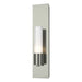 Pillar 1 Light Sconce in Sterling - 204420-SKT-85-GG0392 by Hubbardton Forge