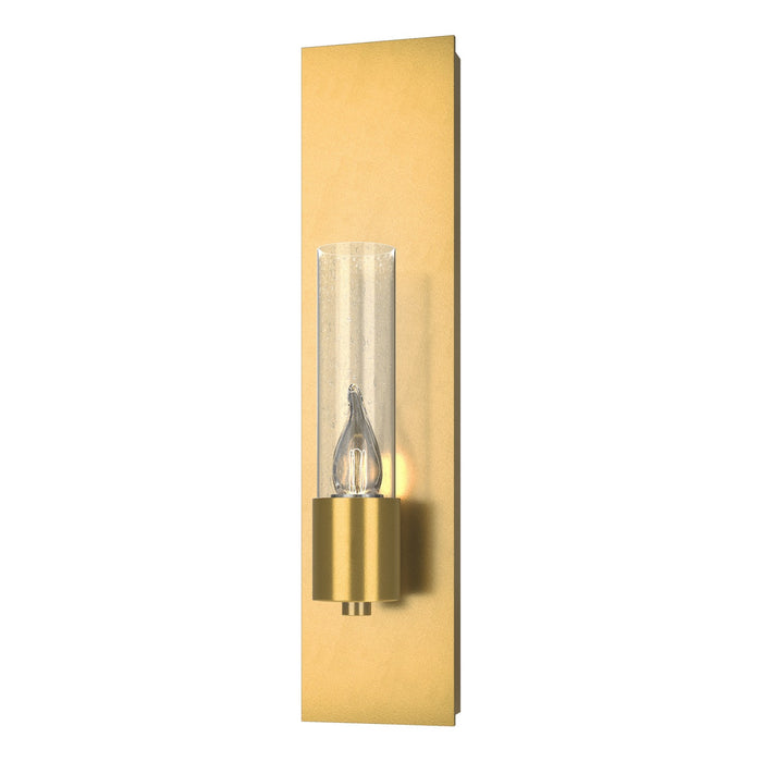 Pillar 1 Light Sconce in Modern Brass - 204420-SKT-86-II0392 by Hubbardton Forge