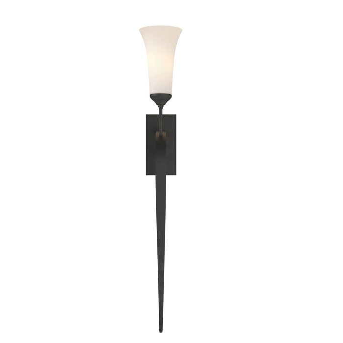 Sweeping Taper Sconce in Black - 204526-SKT-10-GG0068 by Hubbardton Forge