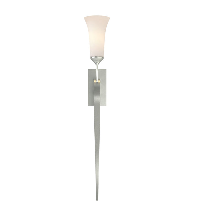 Sweeping Taper Sconce in Vintage Platinum - 204526-SKT-82-GG0068 by Hubbardton Forge