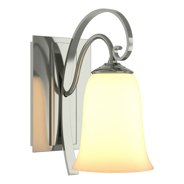 Scroll Sconce in Sterling - 204531-SKT-85-GG0035 by Hubbardton Forge