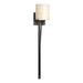 Formae Contemporary 1 Light Sconce in Oil Rubbed Bronze - 204670-SKT-14-GG0169 by Hubbardton Forge