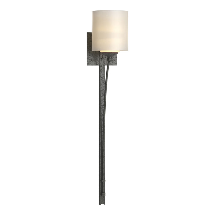 Formae Contemporary 1 Light Sconce in Natural Iron - 204670-SKT-20-GG0169 by Hubbardton Forge