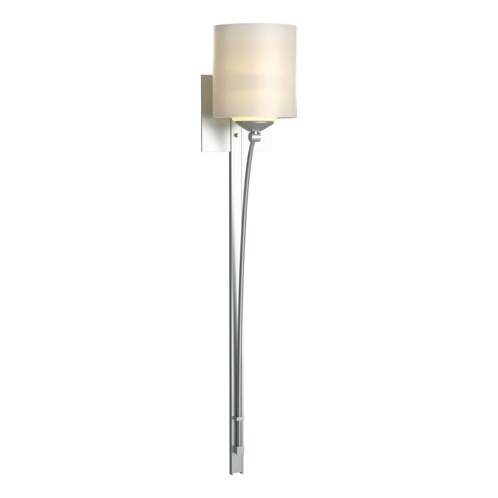 Formae Contemporary 1 Light Sconce in Vintage Platinum - 204670-SKT-82-GG0169 by Hubbardton Forge