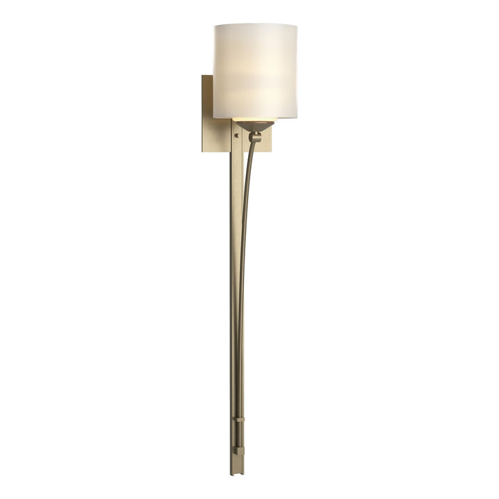 Formae Contemporary 1 Light Sconce in Soft Gold - 204670-SKT-84-GG0169 by Hubbardton Forge