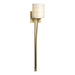 Formae Contemporary 1 Light Sconce in Modern Brass - 204670-SKT-86-GG0169 by Hubbardton Forge