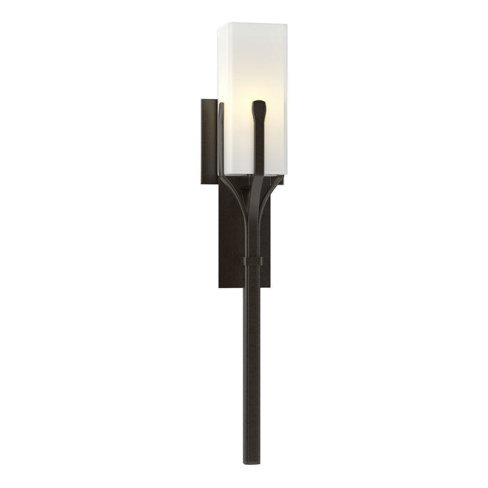 Mediki Sconce in Oil Rubbed Bronze - 204750-SKT-14-GG0441 by Hubbardton Forge