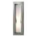 Dune Sconce in Vintage Platinum - 204790-SKT-82-GG0301 by Hubbardton Forge