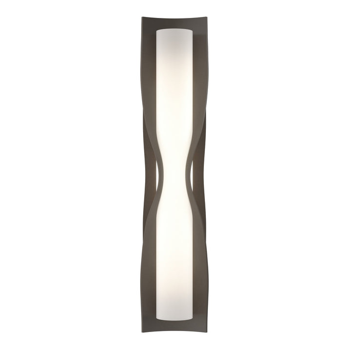 Dune Large Sconce in Oil Rubbed Bronze - 204795-SKT-14-GG0347 by Hubbardton Forge