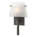 Beacon Hall Half Cone Glass Sconce in Natural Iron - 204825-SKT-20-GG0246 by Hubbardton Forge