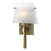 Beacon Hall Half Cone Glass Sconce in Modern Brass - 204825-SKT-86-GG0246 by Hubbardton Forge