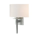 Beacon Hall Half Drum Shade Sconce in Vintage Platinum - 204826-SKT-82-SE1092 by Hubbardton Forge