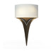 Calla Sconce in Bronze - 205315-SKT-05-SE1092 by Hubbardton Forge