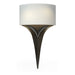 Calla Sconce in Oil Rubbed Bronze - 205315-SKT-14-SE1092 by Hubbardton Forge