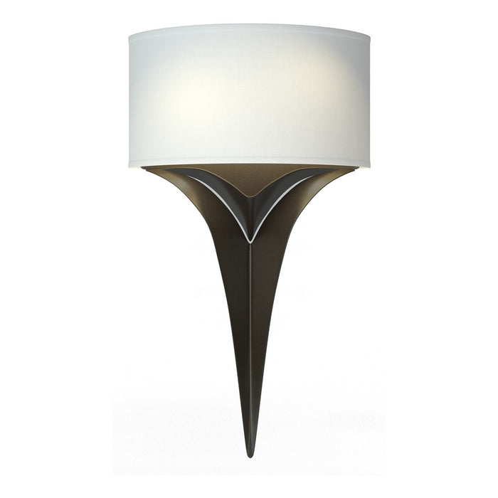 Calla Sconce in Oil Rubbed Bronze - 205315-SKT-14-SF1092 by Hubbardton Forge